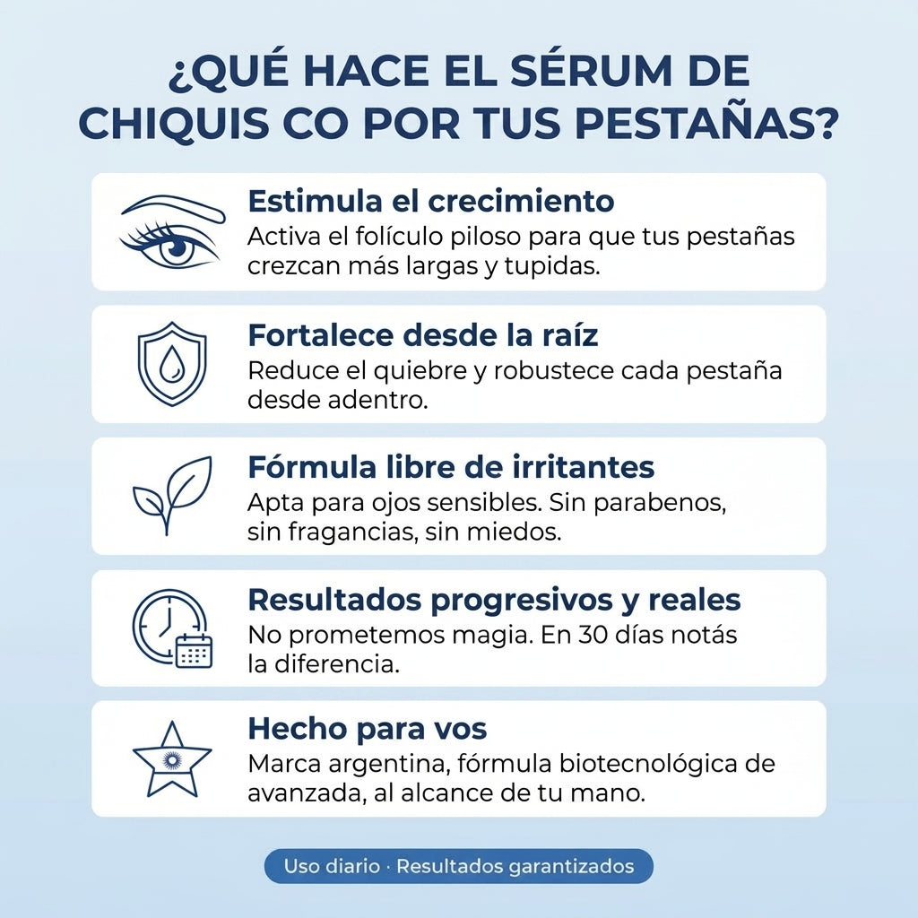 Serum de Pestañas – Más Largas y Voluminosas