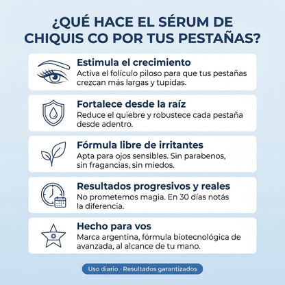 Serum de Pestañas – Más Largas y Voluminosas