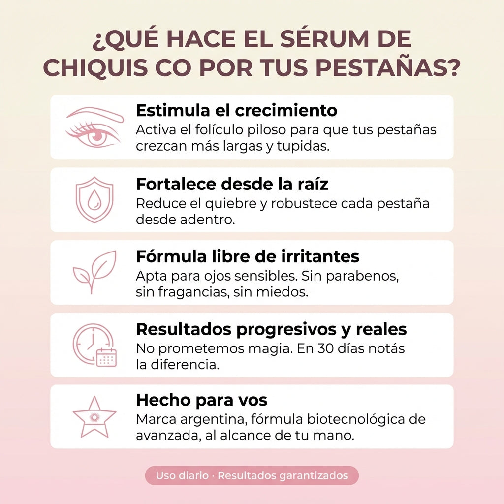 Serum de pestañas